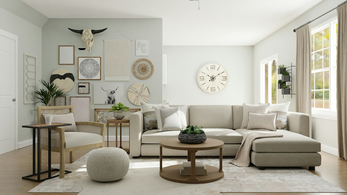 Tactile Travertine & Neutral Relief Runner