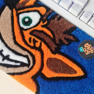 Crash Bandicoot Keyboard Rug