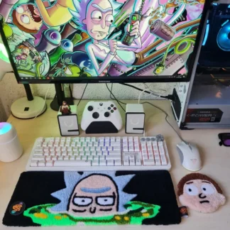Rick and Morty Keyboard Rug