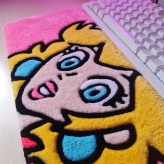 Princesa Peach Keyboard Rug