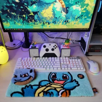 Squirtle Keyboard Rug