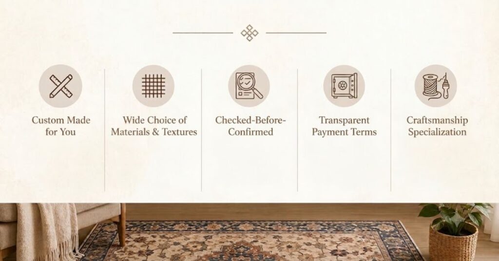 Why choose Pile & Loop for custom rugs